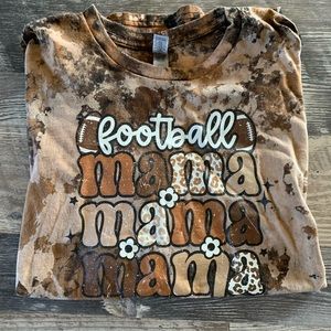 Football Mama Tee Size 2x